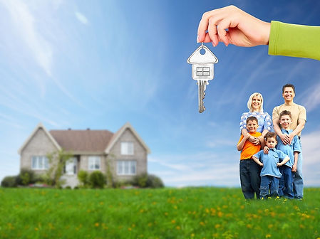 Home buyers getting the key