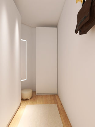 Rendering Schrankraum 