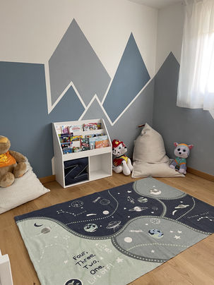 Kinderzimmer im Blue-Style