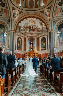 Covington Kentucky Mother of God Parish wedding tlm