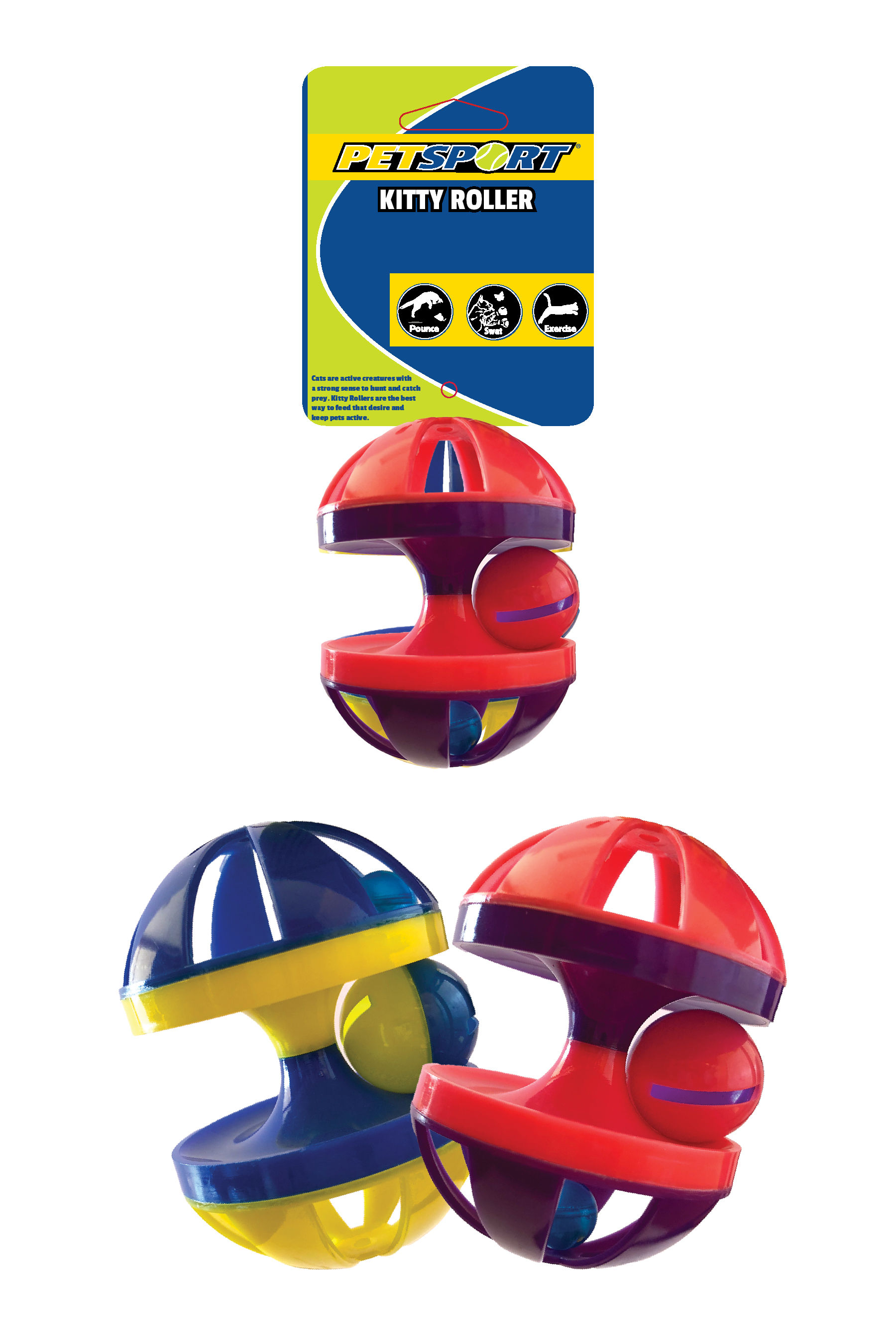Petsport, USA Kitty Roller Cat Toy