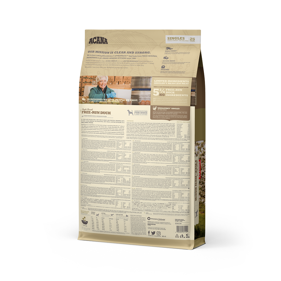 Thumbnail: Acana Free-Run Duck Dry Dog Food - All Breed & Ages