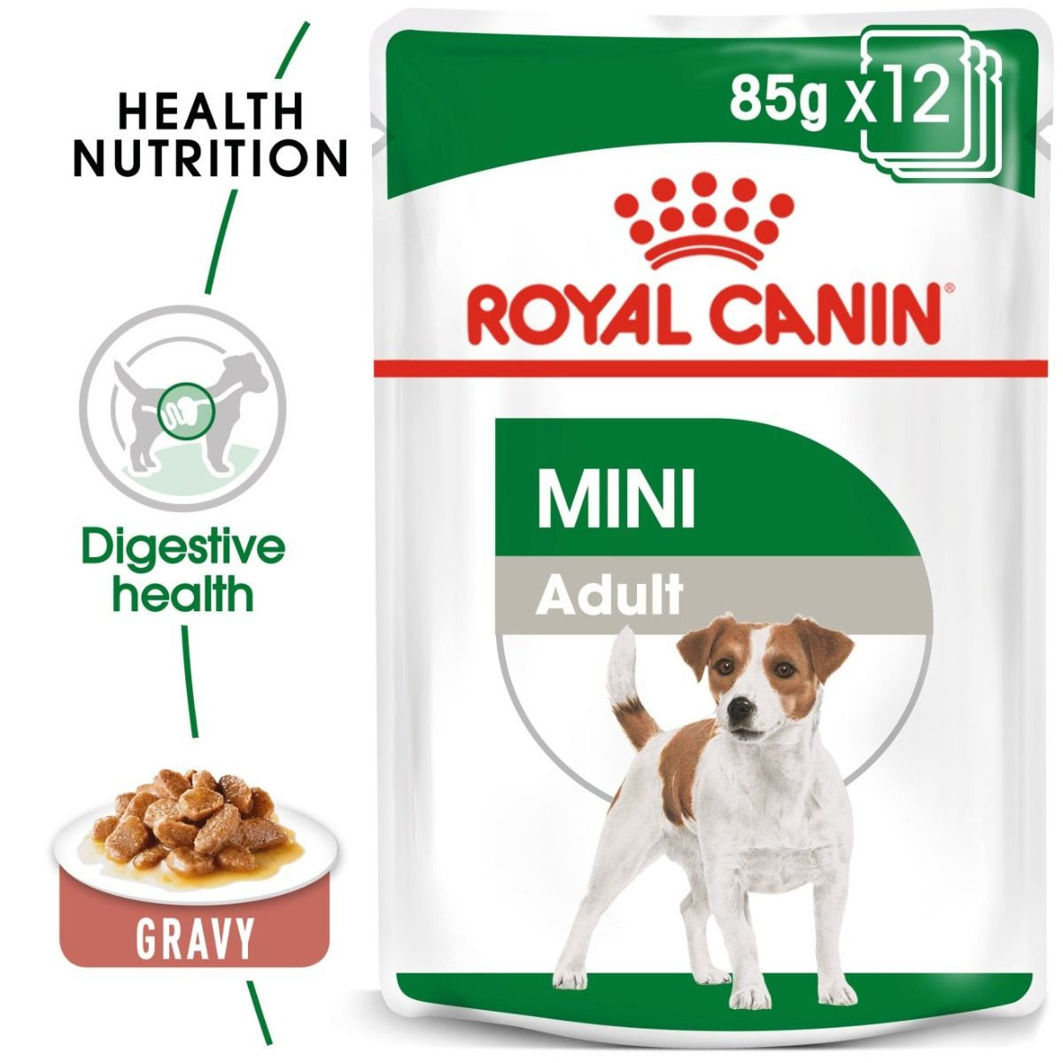 Royal Canin Mini Adult Dog Wet Food, 85g (Pack of 12)
