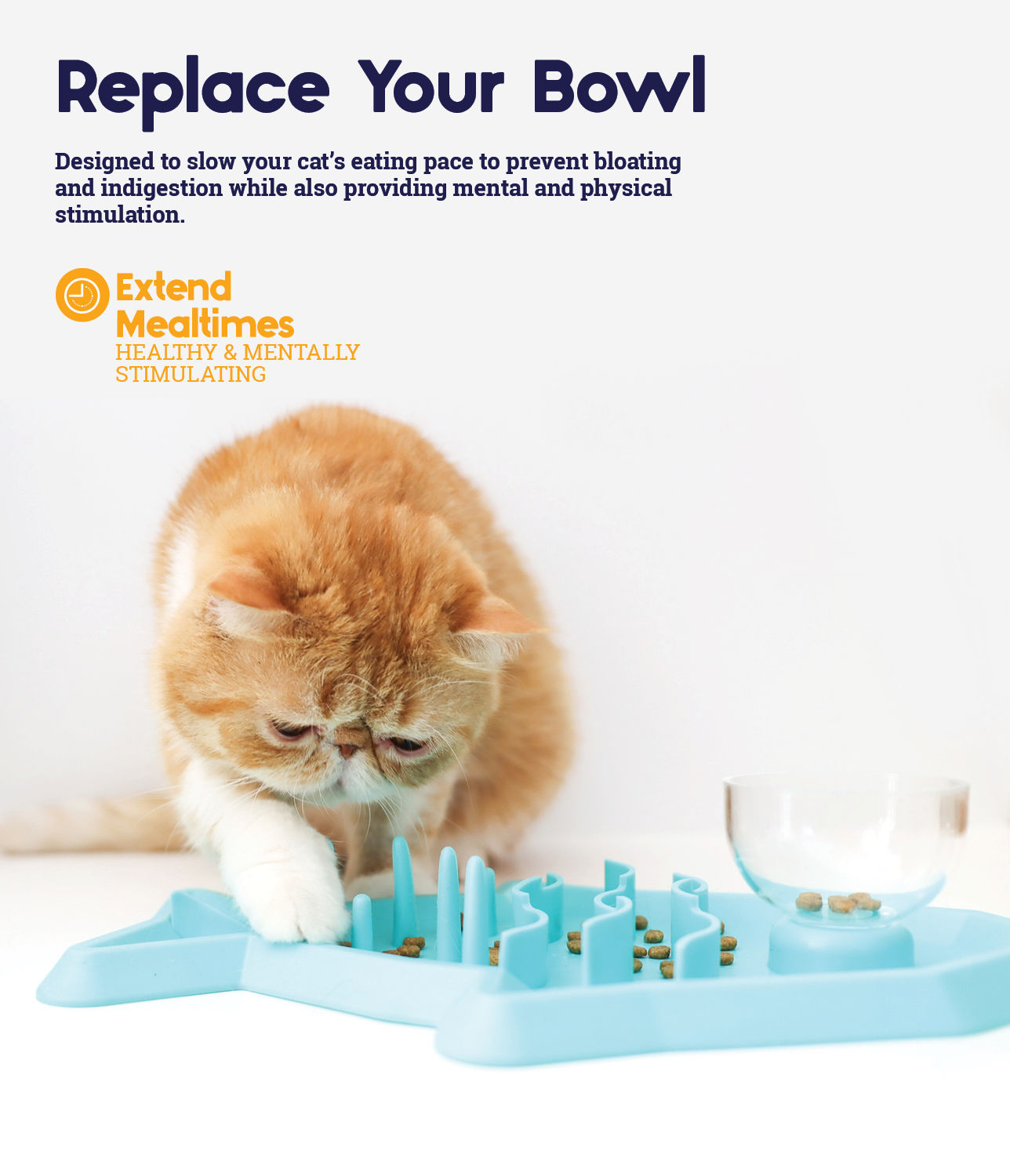 Petstages Hunt N Snack Mat Cat Slow Feeder