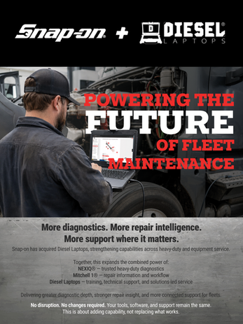 Snap-On x Diesel Laptops Mag Ad