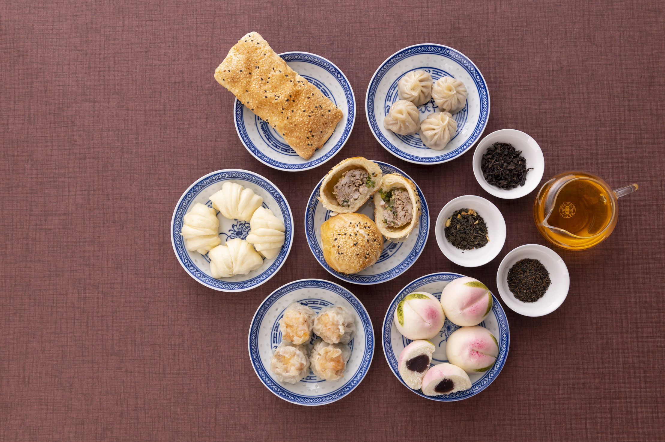 Arranged Food and Objects