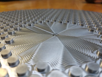 Keltech Prototype Disc Substrate Close Up