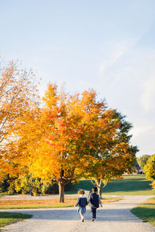 Vermont fall foliage photoshoot