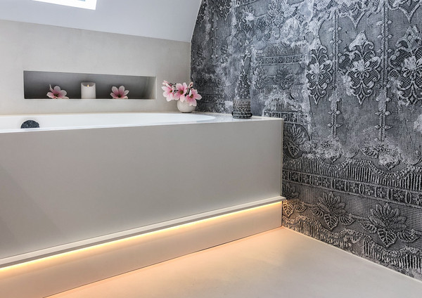 Designbad - fugenloses Bad - Wand- und B