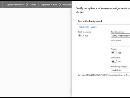 Segregation of Duties: BC vs Dynamics 365 F&O