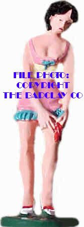 Thumbnail: #1238 - Girl Fixing Garter