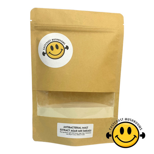 Antibacterial Malt Extract Agar Powder Mix (MEAG) Eastcoast Mushrooms