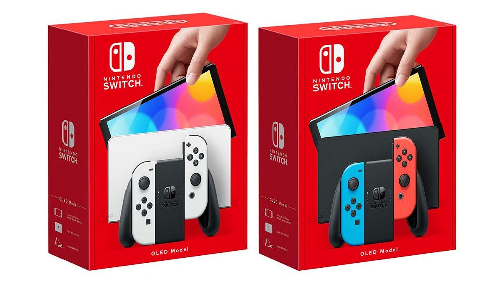 Nintendo Switch OLED with 2 Accessories