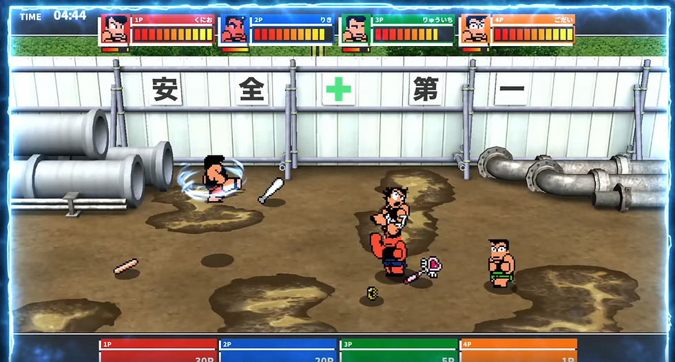 縮圖：River City Melee Mach!! (English, Chinese, Japanese Subs)