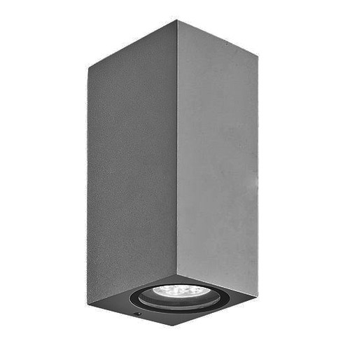 SQUARE UP/DOWN WALL PILLAR LIGHT (ST5025SIL) | 3A Lighting