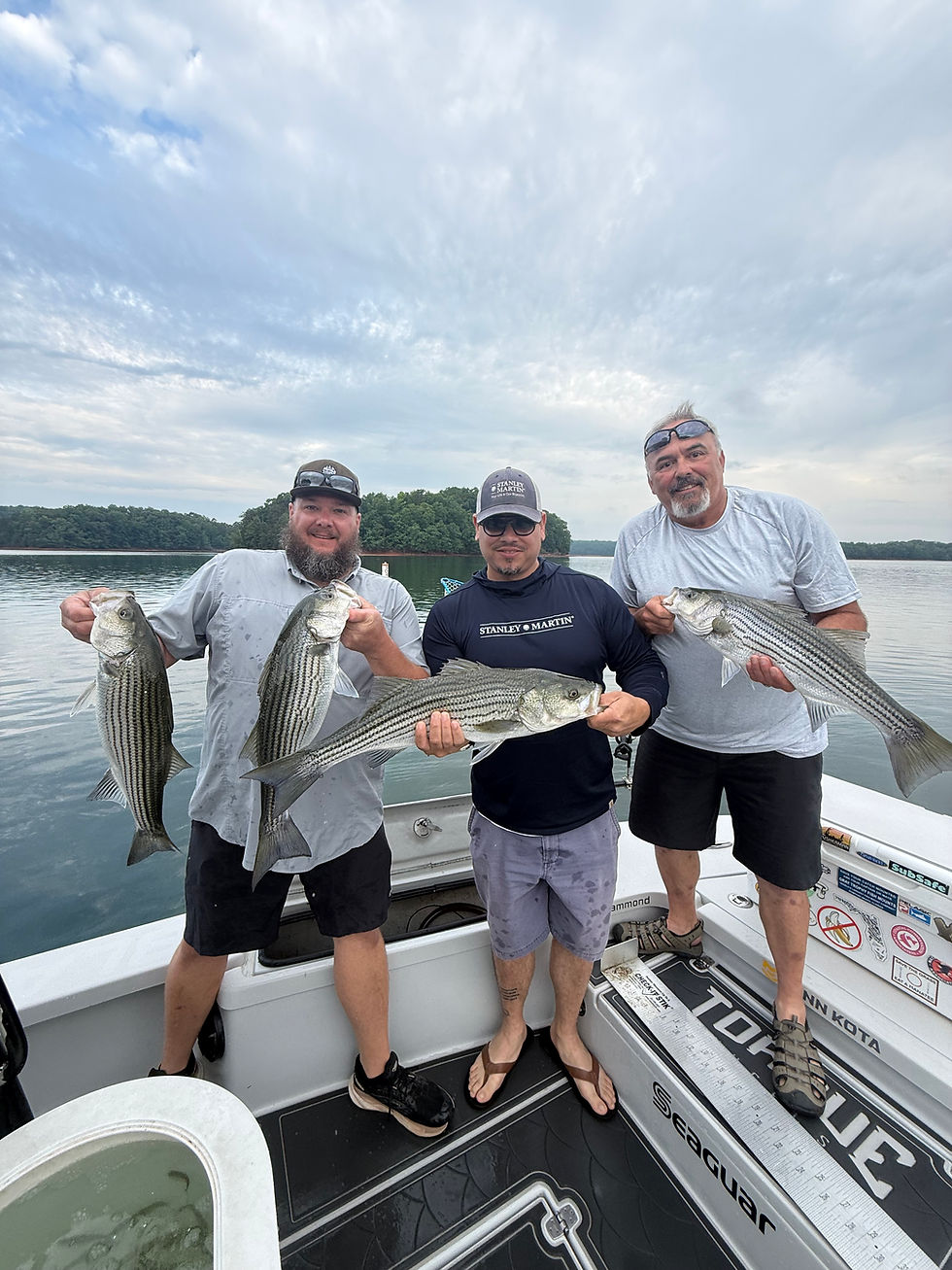 May 26, 2026 Lake Lanier Striper Fishing Report