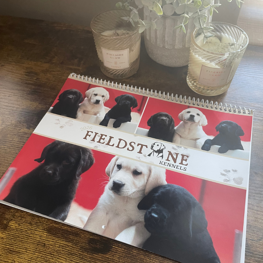 Fieldstone Kennels 2026 Calendar - Cover