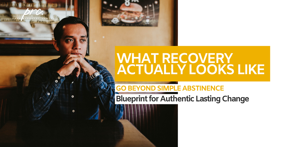 What Recovery Actually Looks Like: Shifting from Illness to Authentic Living