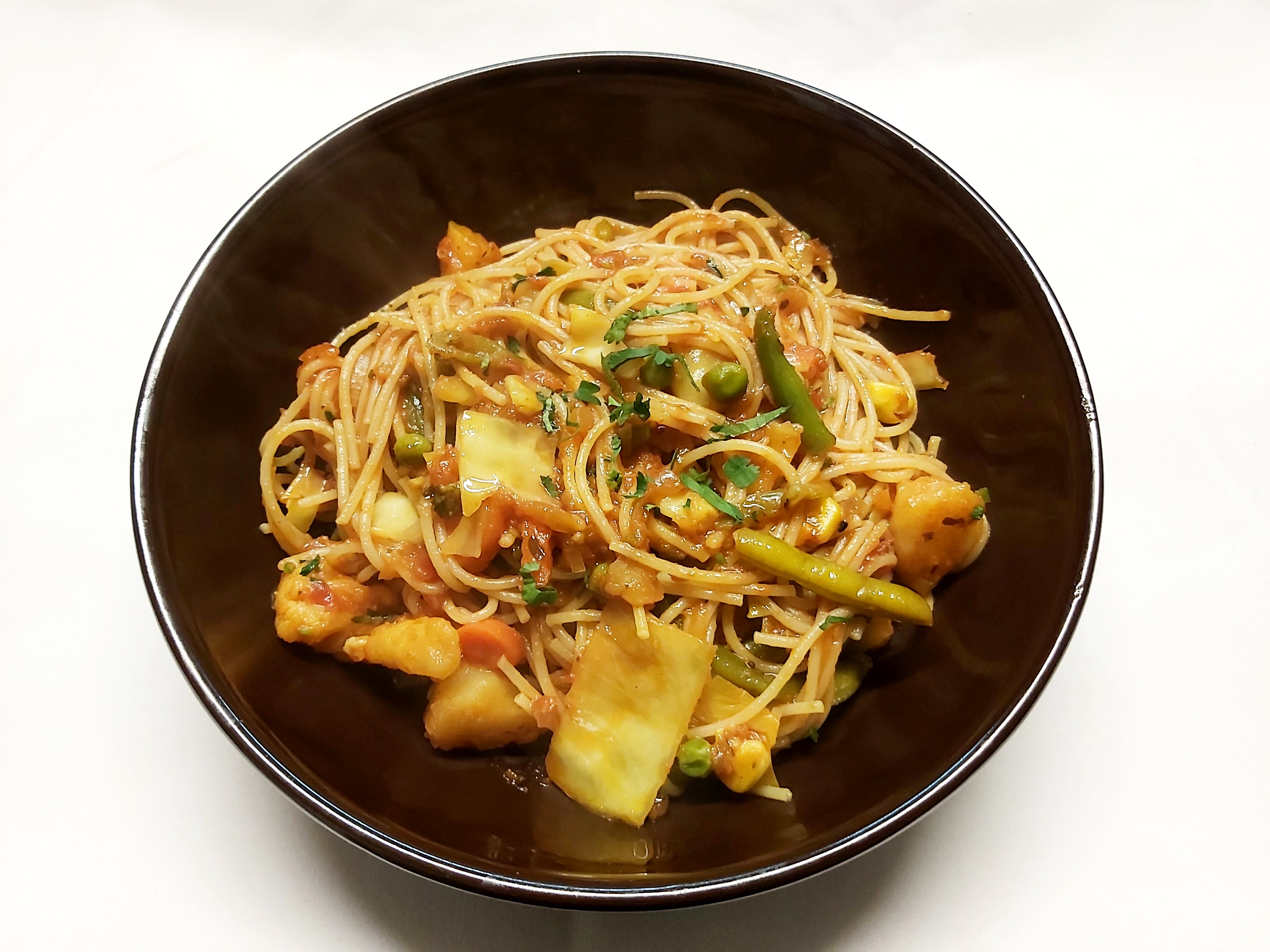 Arranged Food and Objects