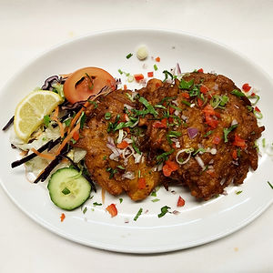 1. Onion Bhaji (2 Pieces)