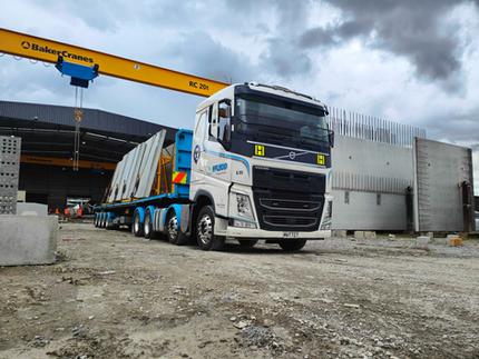 McLeod Transport: Leading the Way in Precast Concrete Panel Transport