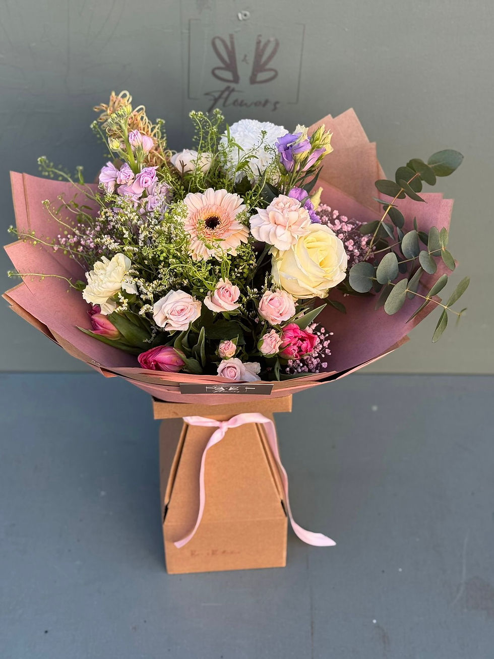 Thumbnail: Tall Box Bouquet - price & colour options available