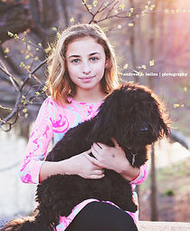 Gorgeous toddler exporing the spring flowers - natural light child portrait, Central Park Shakespeare Garden - Andreea B. Ballen Photography, New York child and family photographer