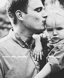 Father & Son Portrait, Prospect Park NY - Andreea B. Ballen Photography, New York City family and child portrait photographer