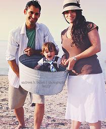 Baby's First Birthday Family Portrait, Sunken Meadow Beach, Long Island NY - Andreea B. Ballen Photography, Long Island child and family photographer