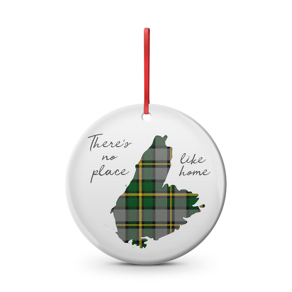 "Theres no place like home" Cape Breton Green Flannel
