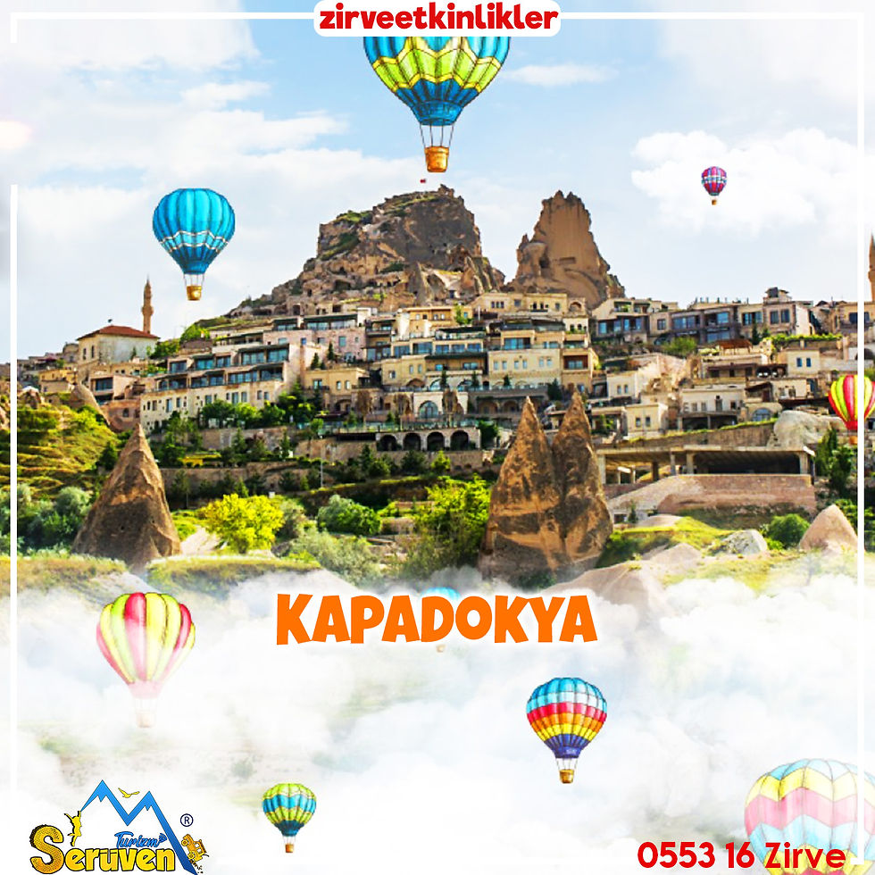 kapadokya turu kayseri hareketli 