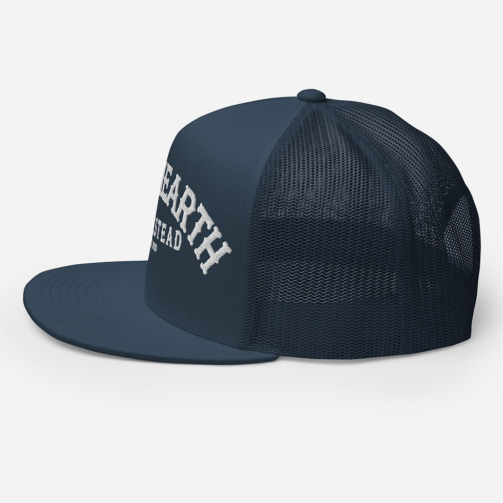 Thumbnail: GreenHearth Homestead Logo - Trucker Cap
