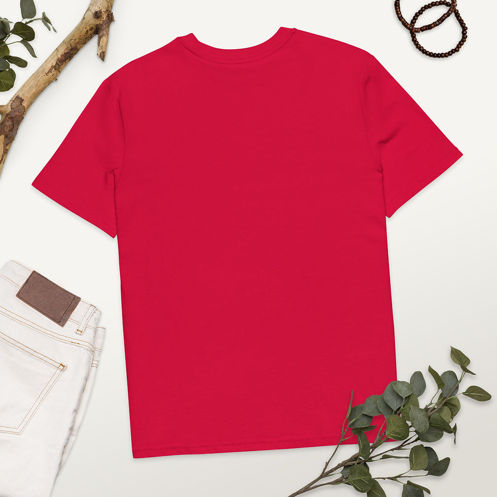 Thumbnail: GreenHearth Homestead Logo - Unisex organic cotton t-shirt
