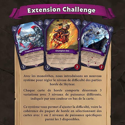 Skytear Horde: Monoliths - ext. Challenge (fr)