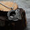Miniature : Viking-Inspired Titanium Steel Raven Pendant Necklace