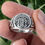 Miniature : Classic Viking Tree of Life Ring Men's Stainless Steel Nordic Amulet Viking Celt