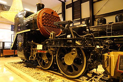 【非売品】蒸気機関車 D51 動輪 昭和 D51 603(前頭部) | 日本にある蒸気機関車