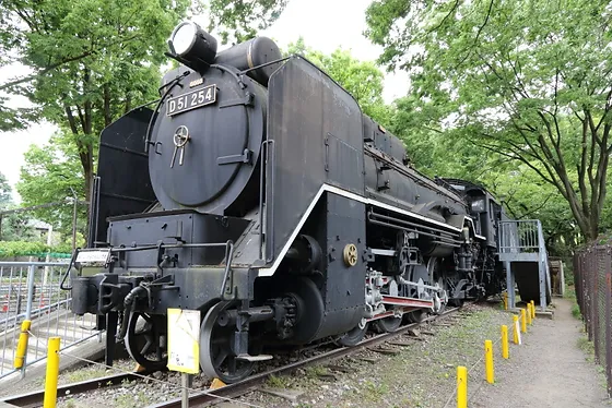 D51 254 日本にある蒸気機関車