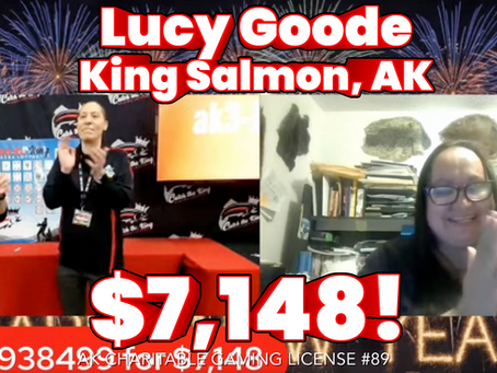 Lucy Goode From King Salmon, AK Wins Catch The King Alaska Lottery!