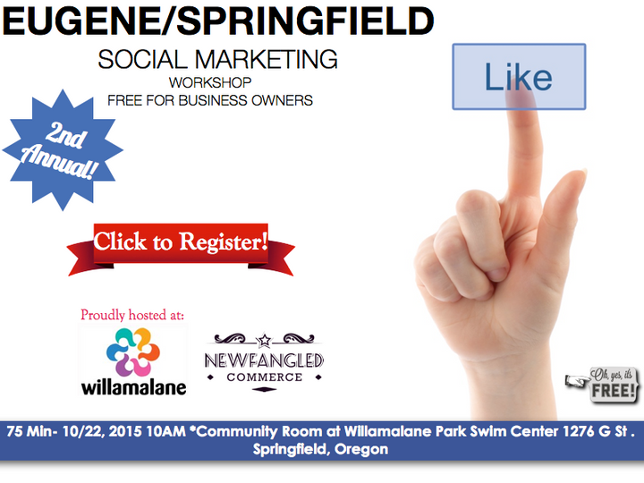 2nd Annual Social Marketing Workshop returns to Eugene Springfield!