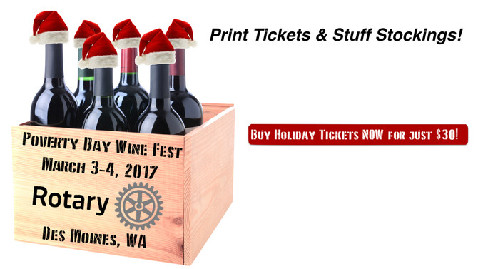 Last Chance for Poverty Bay Wine Fest Holiday Tickets!