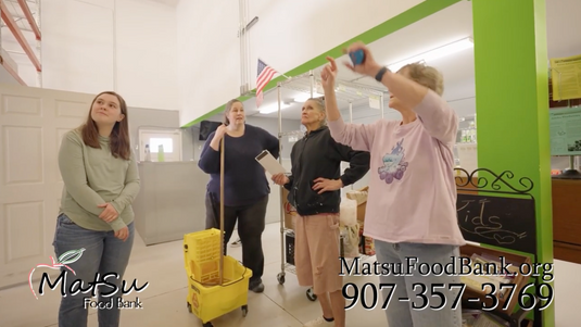 Pause For The Cause - The MatSu Food Bank/Betty White Food Pantry