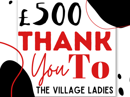 A big thank you!