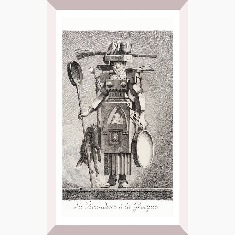 Miniatura: Greek Masquerade by Ennemond Alexandre Petitot