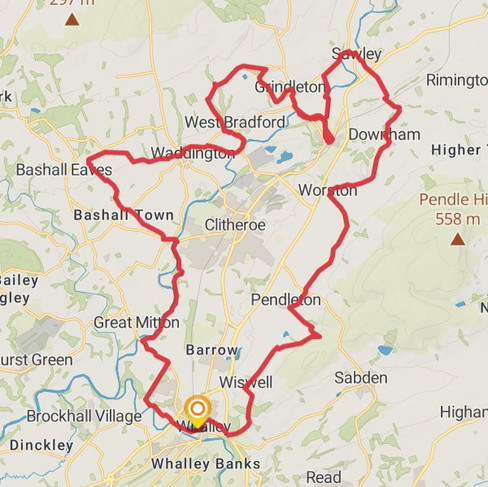 Ribble Valley Villages cycle route - Bowland Retreat - Bike Hire