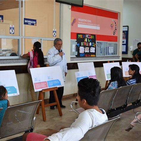 24 DE MARZO DÍA MUNDIAL DE LA TUBERCULOSIS. HOSPITAL MACAS BRINDA CHARLAS AL RESPECTO