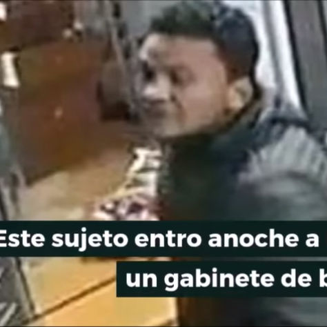 SÍGSIG: ESTE SUJETO QUE ASALTÓ ANOCHE UNA PELUQUERÍA EN CUENCA, HABRÍA VIAJADO HACIA EL CANTÓN