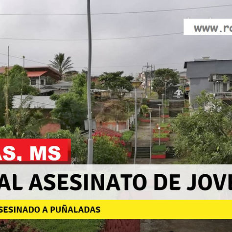 MACAS: ASESINAN BRUTALMENTE A JOVEN