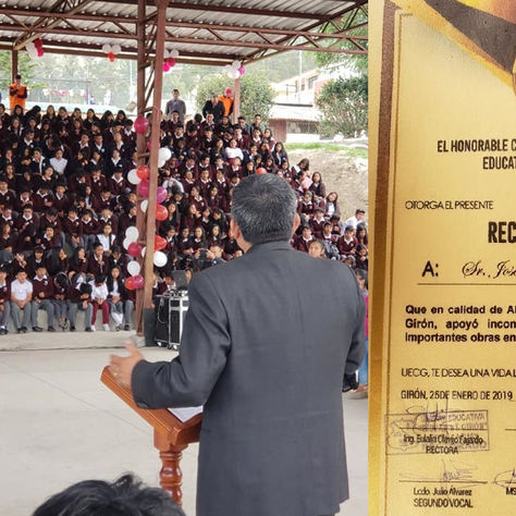 GIRÓN: COLEGIO CIUDAD DE GIRÓN CELEBRAR 44 AÑOS DE FUNDACIÓN