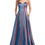 Miniatura: Vestido morado tornasol